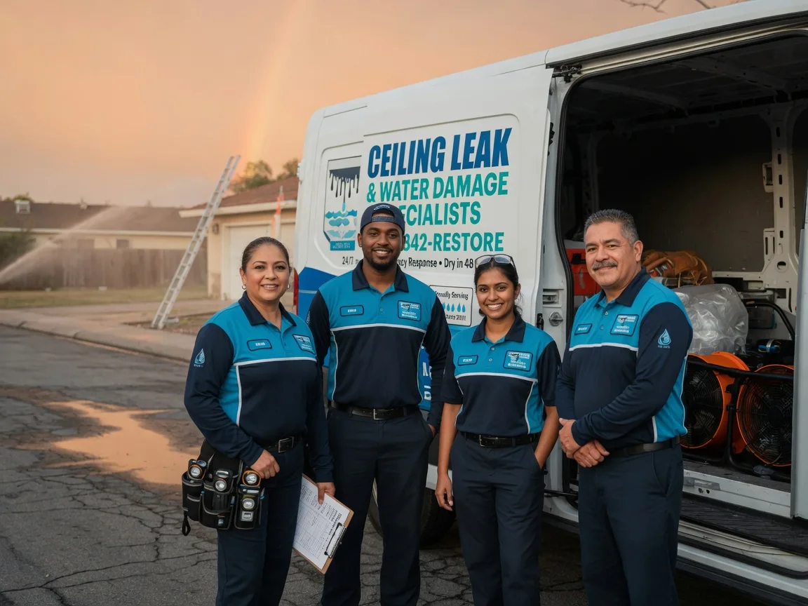 Ceiling Leak Cleanup company in Broomes Island, MD
