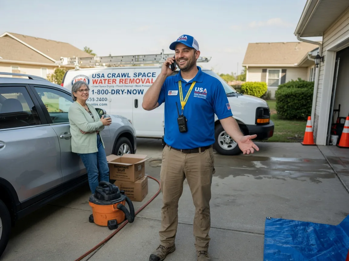 Crawl Space Water Removal Broomes Island, MD FAQs
